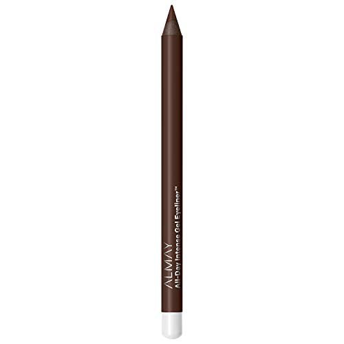 Almay Gel Eyeliner, Waterproof, Fade-Proof Eye Makeup, Easy-to-Sharpen Liner Pencil, 140 Deep Chestnut, 0.045 Oz - Morena Vogue