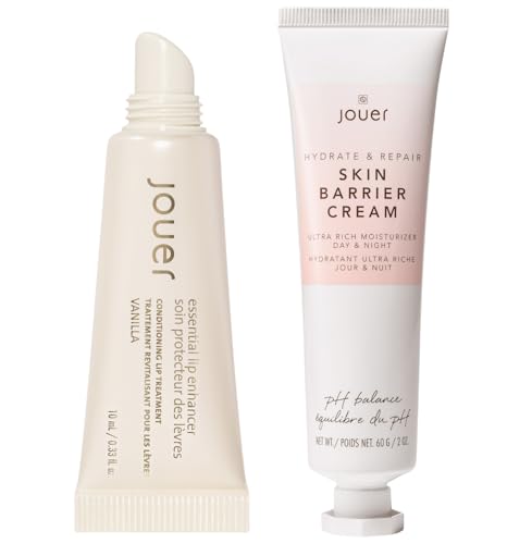 Jouer Skin Barrier Cream & Vanilla Lip Enhancer - Morena Vogue