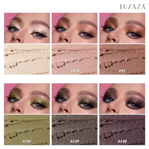 Neutral Eyeshadow Stick Makeup Set, Metallic Shimmer Matte Cream Eye Shadow Eyeliner Brightener Pencil Crayon - Classic 6PCS A005 - Morena Vogue