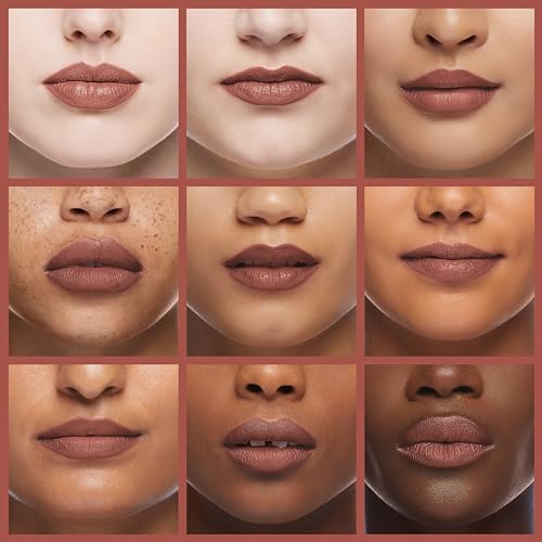 Revlon Ultra HD Matte Lipcolor, Velvety Lightweight Matte Liquid Lipstick In Nude / Brown, Forever (645), 0.2 oz - Morena Vogue