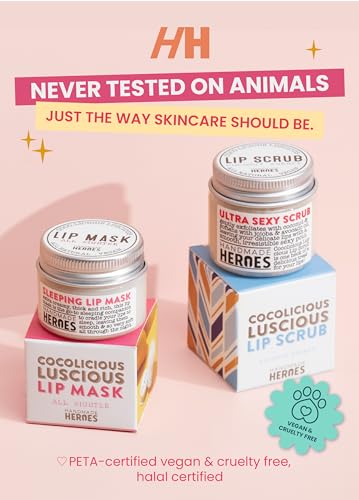 100% Natural Lip Scrub, Vegan Conditioning Coconut Lip Exfoliator, Gentle Exfoliant, Sugar Lip Polish and Lip Exfoliator Scrubber for Chapped and Dry Lips, (Lip Scrub and Lip Mask Gift Set) - Morena Vogue