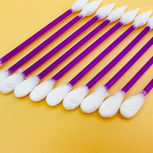 900pcs CGR Precision Cotton Swabs with Pointed and Flattened Tip Cosmetic Makeup Applicator(3x300pcs in bags) - Morena Vogue