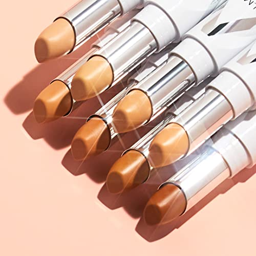 Almay Concealer, Face Makeup, Full Coverage Concealer, Matte Finish, Oil Free, Hypoallergenic-Fragrance Free, Dermatologist Tested, 120 Light, 0.08 Oz - Morena Vogue