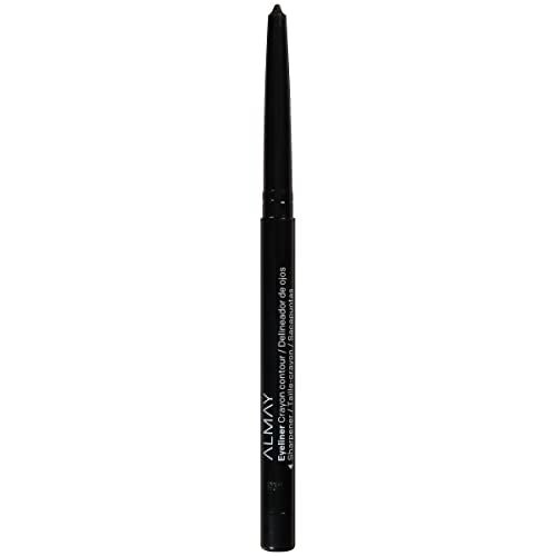 Almay Eyeliner Pencil, Hypoallergenic, Cruelty Free, Oil Free-Fragrance Free, Ophthalmologist Tested, Long Wearing and Water Resistant, with Built in Sharpener, 205 Black, 0.01 oz - Morena Vogue