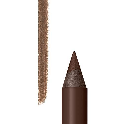 Almay Gel Eyeliner, Waterproof, Fade-Proof Eye Makeup, Easy-to-Sharpen Liner Pencil, 140 Deep Chestnut, 0.045 Oz - Morena Vogue