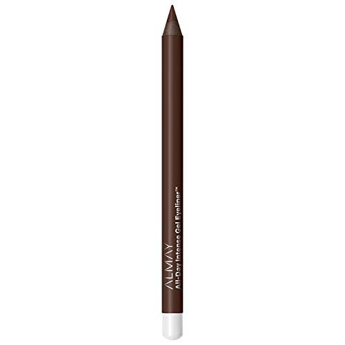 Almay Gel Eyeliner, Waterproof, Fade-Proof Eye Makeup, Easy-to-Sharpen Liner Pencil, 140 Deep Chestnut, 0.045 Oz - Morena Vogue