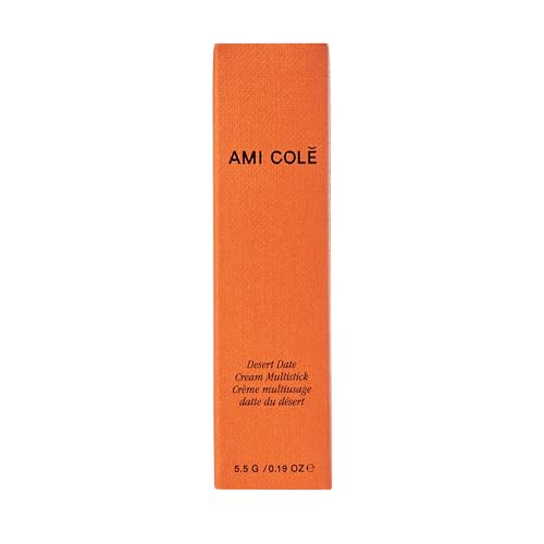 AMI COLÉ Desert Date Cream Multistick Lip and Cheek Tint (Hibiscus), moisturizing lip tint, lip and cheek stain, natural lip color - Morena Vogue