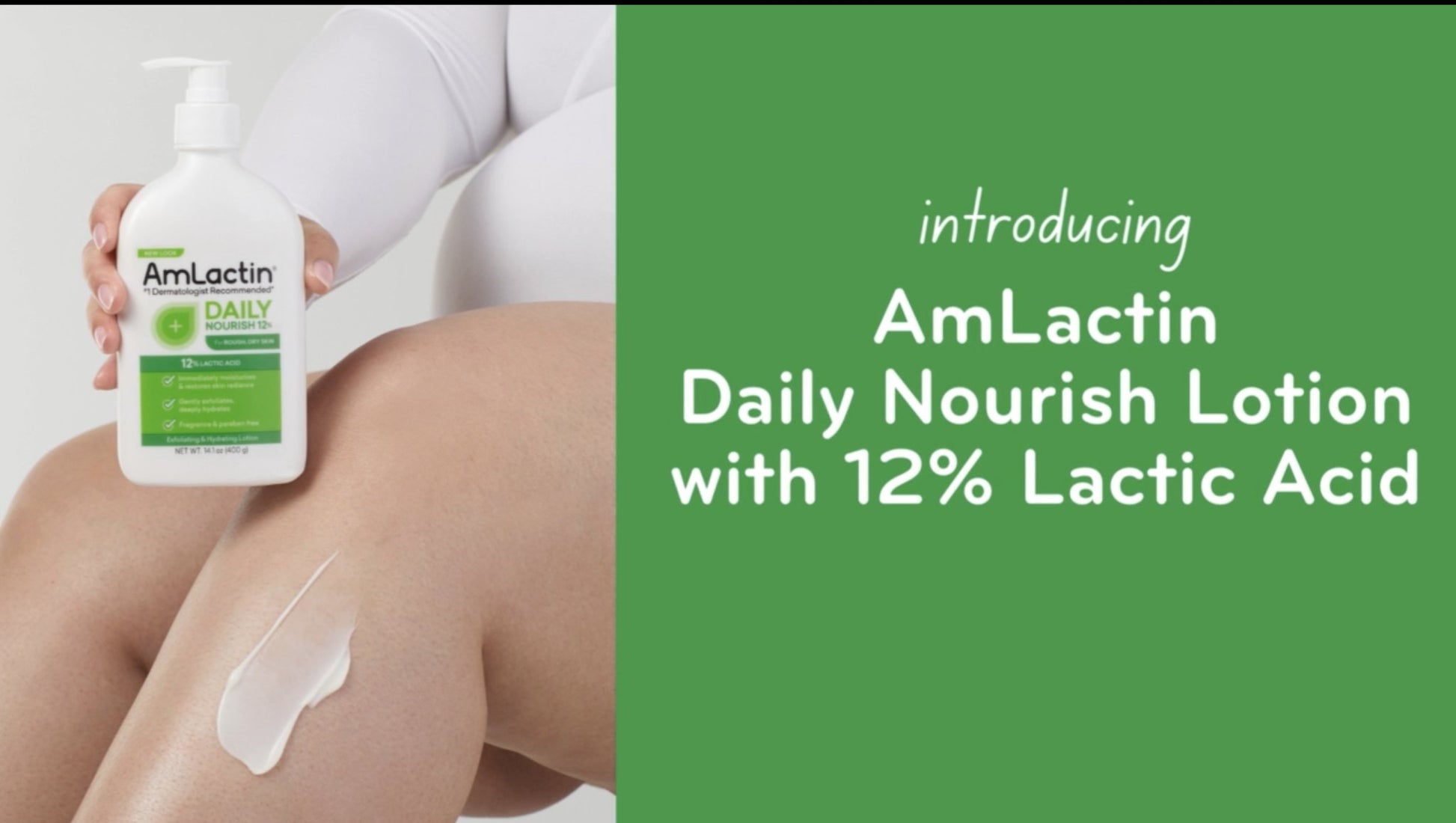 AmLactin Daily Nourish 12% - 14.1 oz Body Lotion with 12% Lactic Acid - Exfoliator and Moisturizer for Dry Skin (Packaging May Vary) - Morena Vogue