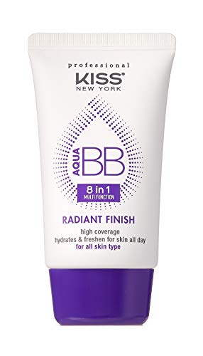 Aqua BB Cream 8-in-1 Multi Function Cover and Care Beauty Balm, Korean Skin Care Argan Oil Infused, Radiant Finish, Hydrating Full Coverage BB Cream 1.42 Fl Oz (Caramel) - Morena Vogue