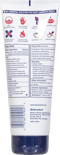 Aquaphor Healing Ointment - Dry Skin Moisturizer - Hands, Heels, Elbows, Lips - 7 oz. Tube - Morena Vogue