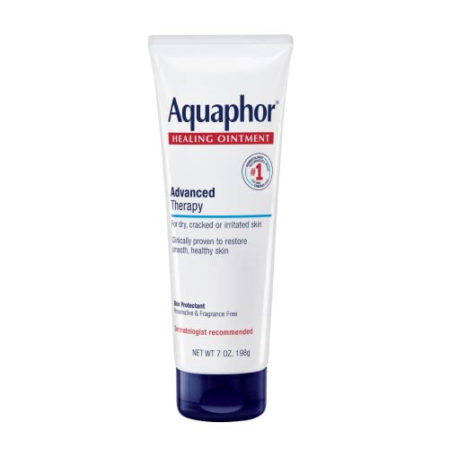 Aquaphor Healing Ointment - Dry Skin Moisturizer - Hands, Heels, Elbows, Lips - 7 oz. Tube - Morena Vogue