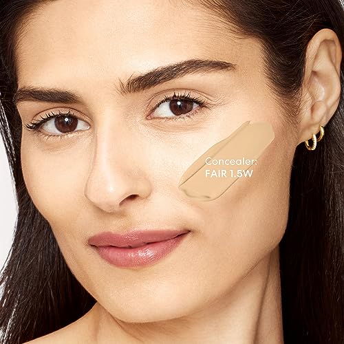 bareMinerals Original Liquid Mineral Concealer, Brightening Dark Circle Eye Concealer, Reduces Look of Fine Lines, Buildable Coverage, Vegan - Morena Vogue