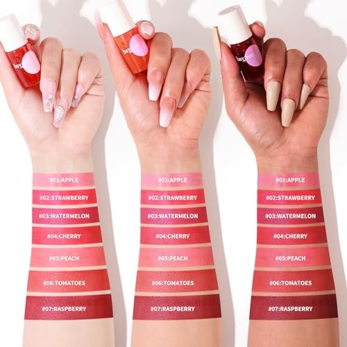 bayfree Lip Tint Stain Set, Lip Stain Long Lasting Waterproof, Lightweight, Non-sticky, Transfer-Proof Lip Gloss, Matte Finish Korean Makeup (made into jam) - Morena Vogue