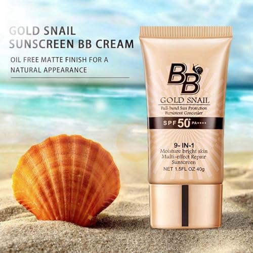 BB Cream, SPF Tinted Moisturizer Face, BB Cream Tinted Moisturize For Face, Full-Coverage Foundation Primer BB Cream, Medium, 1.5 Fl.Oz - Morena Vogue