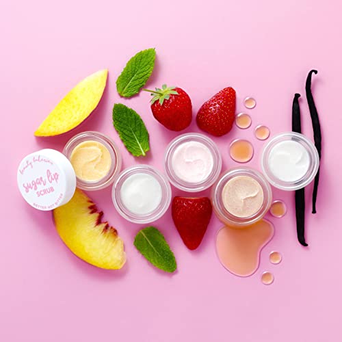 Beauty Bakerie Sugar Lip Scrub, Lip Scrubs for Exfoliation and Hydration, Lip Plumper for Soft and Subtle Lips, Strawberry - Morena Vogue