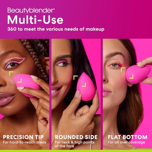 Beautyblender® | Original Beauty Blender Makeup Sponge | Blend Liquid Foundations, Powders and Creams | Streak Free Application | Vegan, Cruelty Free | Made in USA - Morena Vogue