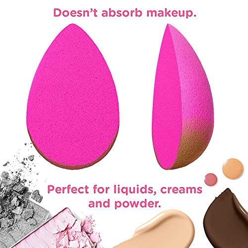 BEAUTYBLENDER Original Pink and Nude Beauty Blender, Makeup Sponges for Blending Liquid Foundations, Powders & Creams. Flawless, Professional Streak Free Application, Vegan, Cruelty Free - Morena Vogue