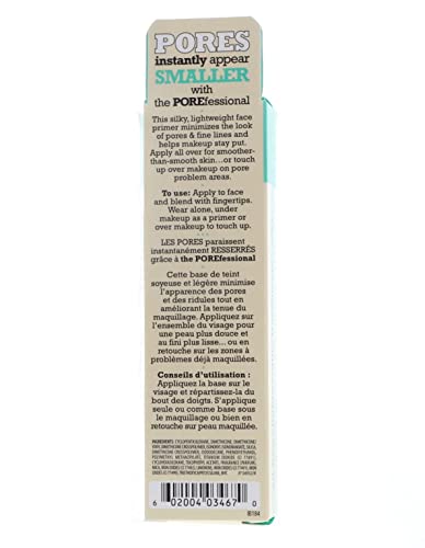 Benefit Cosmetics POREfessional Pro Balm Face Primer Pore Minimizer .75 Ounce - Morena Vogue