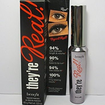 Benefit Cosmetics They're Real! Mascara Full Size,Black, 0.3 Oz - Morena Vogue