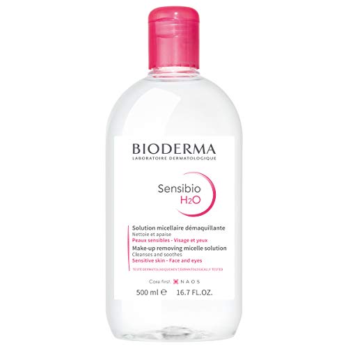 Bioderma Sensibio H2O Micellar Water, Makeup Remover, Gentle for Skin, Fragrance-Free & Alcohol-Free, No Rinse Skincare With Micellar Technology for Normal To Sensitive Skin Types - Morena Vogue