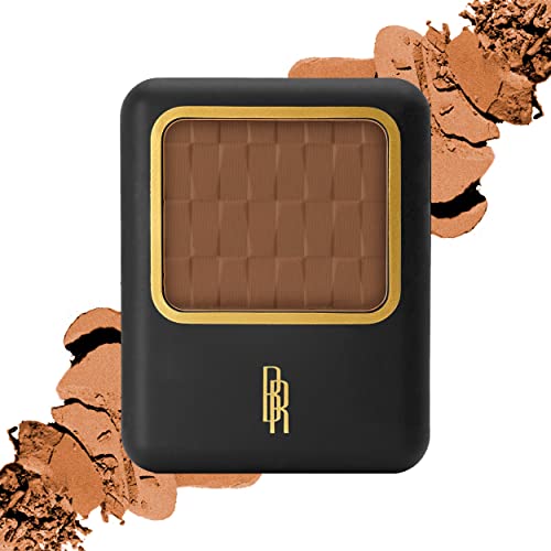 Black Radiance Natural Matte Foundation Powder, Minimizes Shine, Golden Almond - Morena Vogue