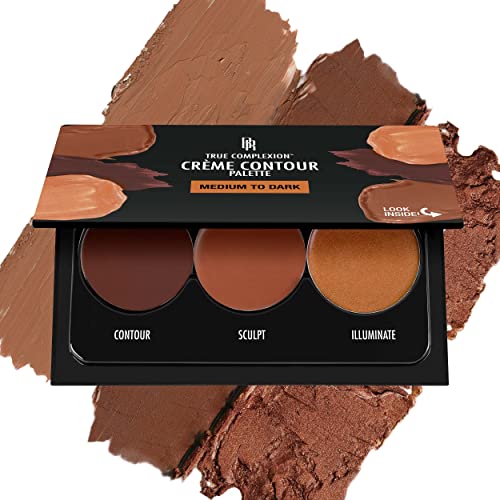 Black Radiance True Complexion Creme Contour Palette, Medium to Dark, 7.5 Gram - Morena Vogue