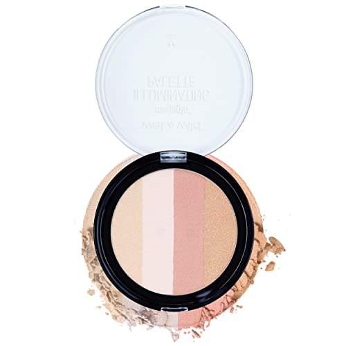 Blush Palette By Wet n Wild MegaGlo Illuminating Blush Makeup Powder Palette, Catwalk Pink, Highlighter Face Make Up - Morena Vogue