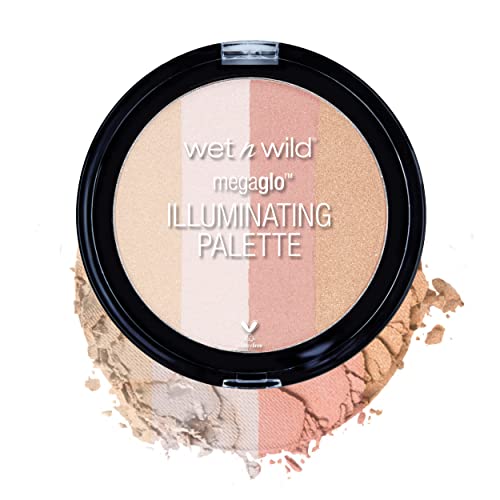 Blush Palette By Wet n Wild MegaGlo Illuminating Blush Makeup Powder Palette, Catwalk Pink, Highlighter Face Make Up - Morena Vogue