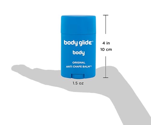 Body Glide Original Anti Chafe Balm | No Chafing Stick | Prevent Arm, Chest, Butt, Thigh, Ball Chafing & Irritation | Trusted Skin Protection Since 1996 |1.5oz - Morena Vogue