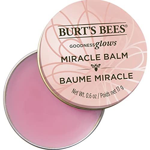 Burt's Bees 100% Natural Origin Goodness Glows Miracle Balm, Hydrates and Softens Dry Skin From Head To Toe, 0.6 Ounce Tin - Morena Vogue