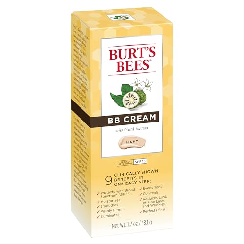 Burt's Bees BB Cream with SPF 15, Light, 1.7 Oz (Package May Vary) - Morena Vogue