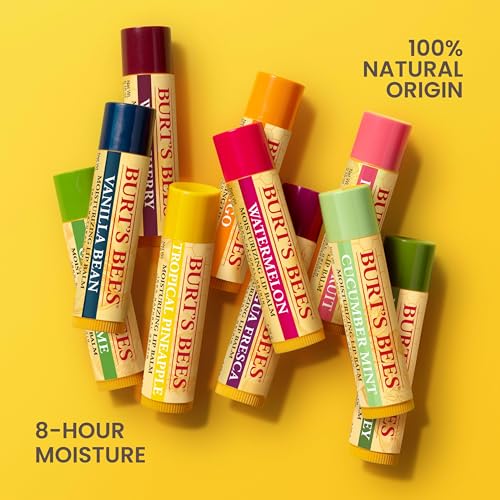 Burt's Bees Lip Balm Mothers Day Gifts for Mom - Original Beeswax, Lip Moisturizer With Responsibly Sourced Beeswax, Tint-Free, Natural Origin Conditioning Lip Treatment, 2 Tubes, 0.15 oz. - Morena Vogue