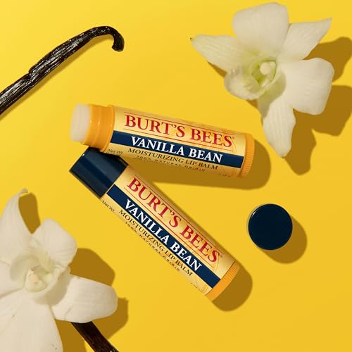 Burt's Bees Lip Balm Mothers Day Gifts for Mom - Vanilla Bean, Lip Moisturizer With Responsibly Sourced Beeswax, Tint-Free, Natural Origin Conditioning Lip Treatment, 2 Tubes, 0.15 oz. - Morena Vogue