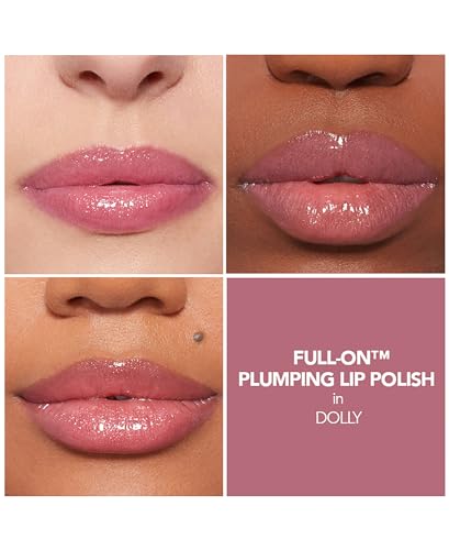 Buxom Full-On Plumping Lip Polish, Tinted Lip Plumper Gloss, Plumping Formula with Peptides & Vitamin E, Moisturizing Lip Plumping Gloss - Morena Vogue