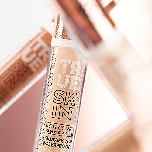 Catrice | True Skin High Cover Concealer (002 | Neutral Ivory) | Waterproof & Lightweight for Soft Matte Look | With Hyaluronic Acid & Lasts Up to 18 Hours | Vegan, Cruelty Free - Morena Vogue