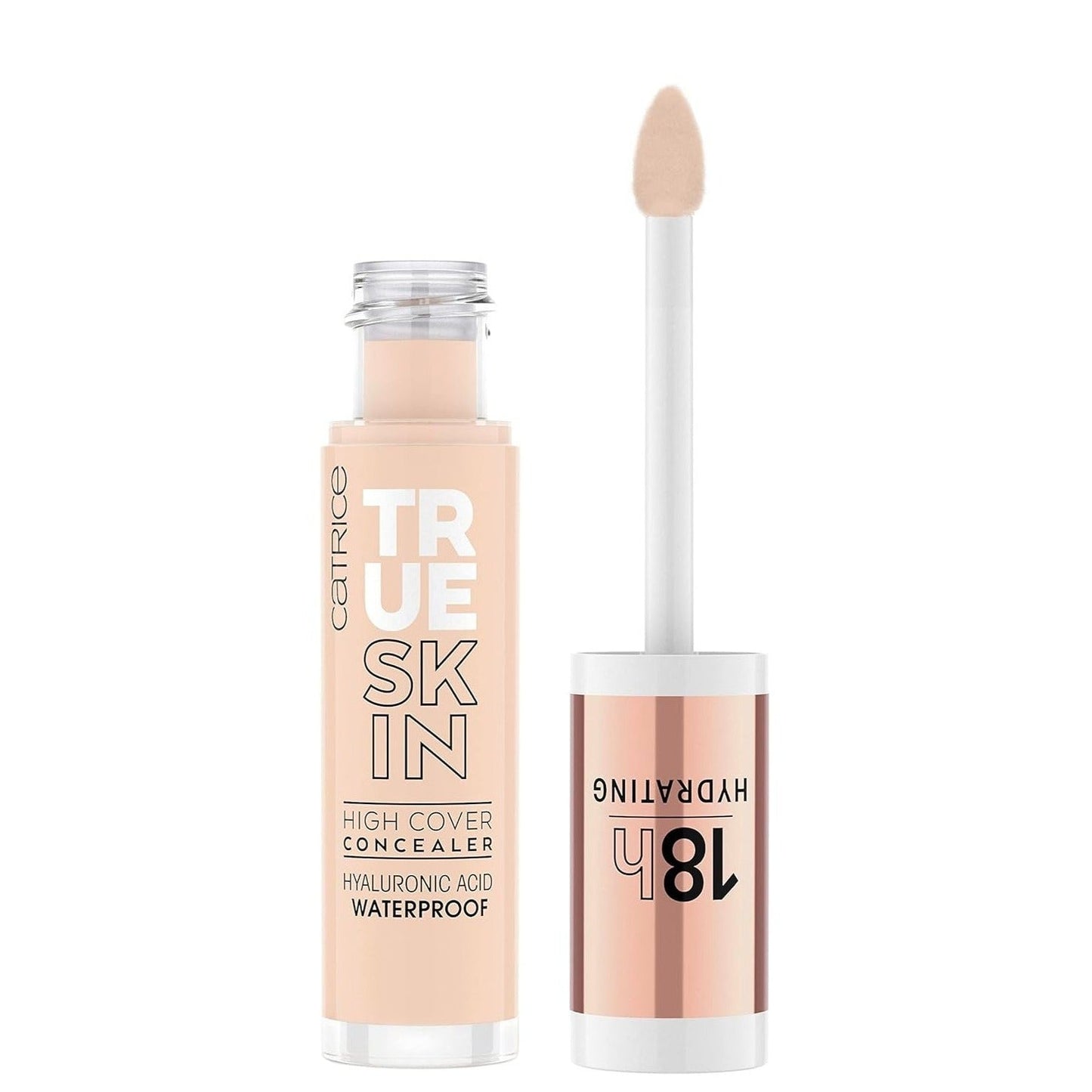 Catrice | True Skin High Cover Concealer (002 | Neutral Ivory) | Waterproof & Lightweight for Soft Matte Look | With Hyaluronic Acid & Lasts Up to 18 Hours | Vegan, Cruelty Free - Morena Vogue