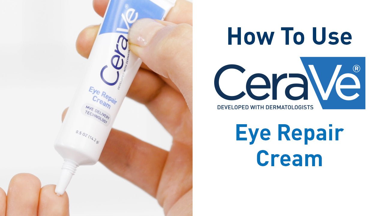 CeraVe Eye Repair Cream | Under Eye Cream for Dark Circles and Puffiness | Suitable for Delicate Skin Under Eye Area | 0.5 Ounce - Morena Vogue