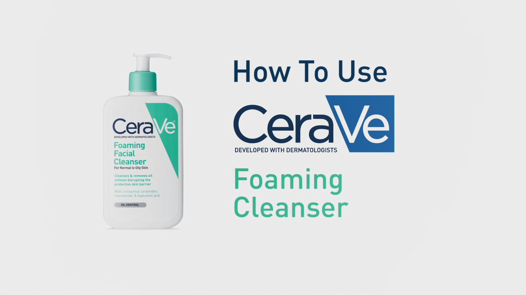 CeraVe Foaming Facial Cleanser | Daily Face Wash for Oily Skin with Hyaluronic Acid, Ceramides, and Niacinamide| Fragrance Free | 16 Fluid Ounce - Morena Vogue