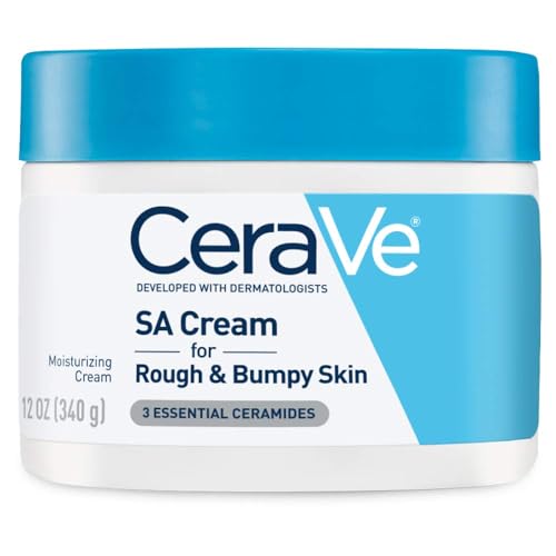 CeraVe Moisturizing Cream with Salicylic Acid | Exfoliating Body Cream with Lactic Acid, Hyaluronic Acid, Niacinamide, and Ceramides | Fragrance Free & Allergy Tested | 12 Ounce - Morena Vogue