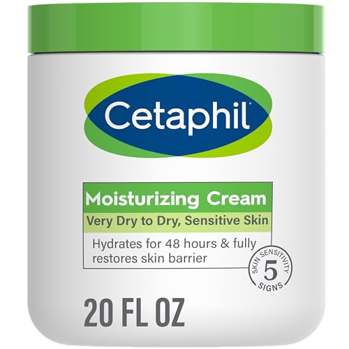 Cetaphil Face & Body Moisturizer, Hydrating Moisturizing Cream for Dry to Very Dry, Sensitive Skin, NEW 20 oz, Fragrance Free, Non-Comedogenic, Non-Greasy (Packaging May Vary) - Morena Vogue