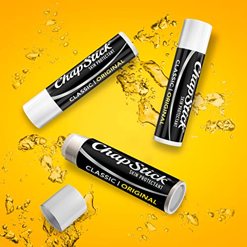 ChapStick Classic Original Lip Balm Tubes, Lip Care - 0.15 Oz (Pack of 3) - Morena Vogue