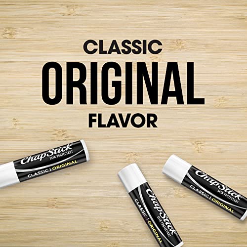 ChapStick Classic Original Lip Balm Tubes, Lip Care - 0.15 Oz (Pack of 3) - Morena Vogue