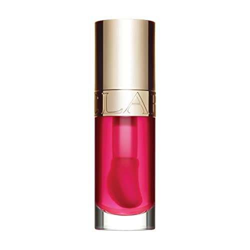 Clarins Lip Comfort Oil | Soothes, Comforts, Hydrates and Protects Lips | Sheer, High Shine Finish | Visibly Plumps | 93% Natural Ingredients | Organic Sweetbriar Rose Oil, Rich in Omega-6 and Omega-3 - Morena Vogue