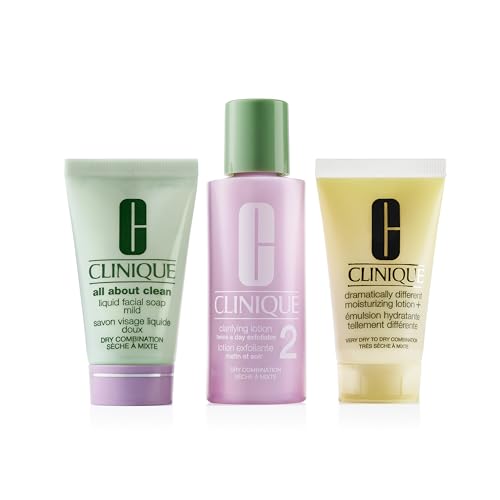 Clinique Refresher Course Skincare Set for Dry Combination Skin Types - Morena Vogue
