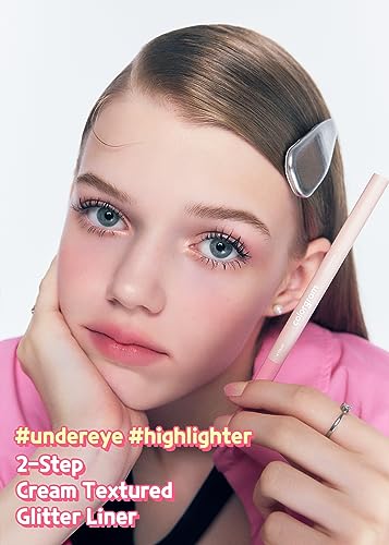 COLORGRAM Under Eye Highlighter Stick 01 Warm Tone | Silky-smooth Long-lasting Highlighter & Contouring Stick for Smudge-proof Shining Daily Makeup - Morena Vogue