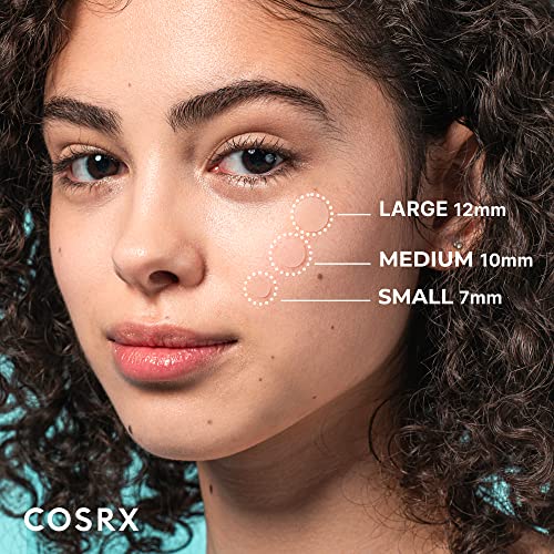 COSRX Acne Pimple Patch (96 Count) Absorbing Hydrocolloid Spot Treatment Fast Healing, Blemish Cover, Three Sizes - Morena Vogue