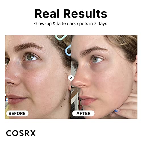 COSRX Pure Vitamin C 23% Serum with Vitamin E & Hyaluronic Acid, Brightening & Hydrating Facial Serum for Fine Lines, Uneven Skin Tone & Dull Skin, 0.7oz/20g, Korean Skincare - Morena Vogue