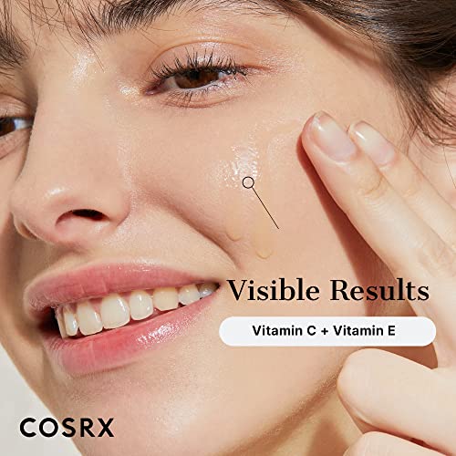 COSRX Pure Vitamin C 23% Serum with Vitamin E & Hyaluronic Acid, Brightening & Hydrating Facial Serum for Fine Lines, Uneven Skin Tone & Dull Skin, 0.7oz/20g, Korean Skincare - Morena Vogue