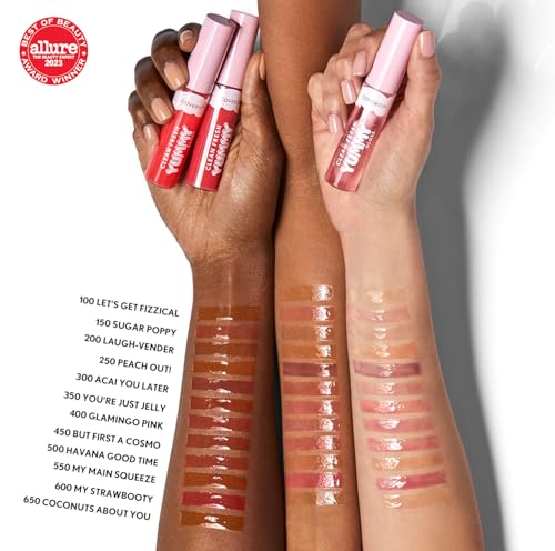 COVERGIRL Clean Fresh Yummy Gloss – Lip Gloss, Sheer, Natural Scents, Vegan Formula - Let’s Get Fizzical - Morena Vogue