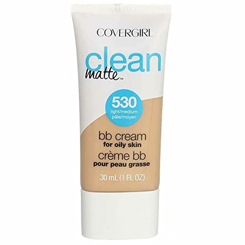 COVERGIRL - Clean Matte BB Cream, Oil-Free, Long-Lasting, Sensitive Skin, Lightweight, 100% Cruelty-Free - Morena Vogue